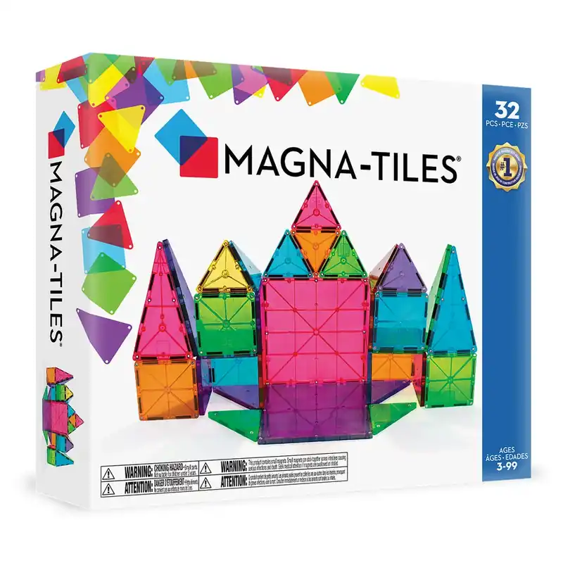 MAGNA-TILES - Classic 32 Piece Set (90208) | Beställ idag