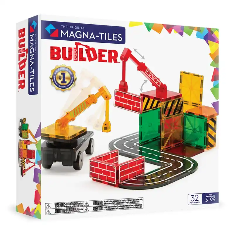 MAGNA-TILES - Builder 32 Piece Set (90226) | Nytt hos oss