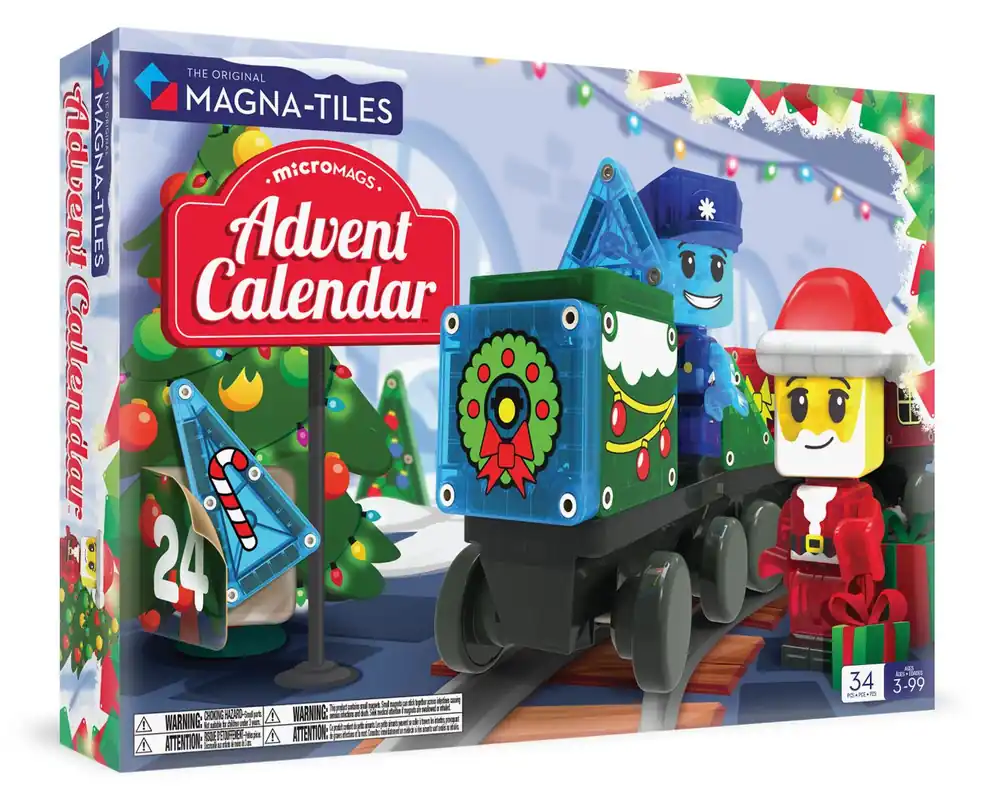 Slutrea | Magna Tiles - Julkalender med microMAGS