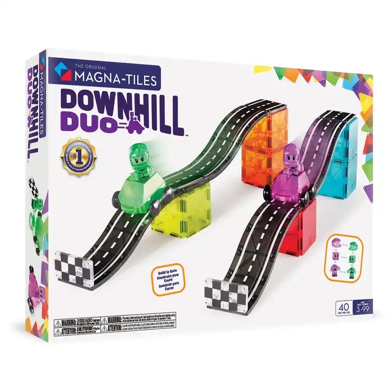 MAGNA-TILES - Downhill Duo 40 Piece Set (90233) | Prissänkt