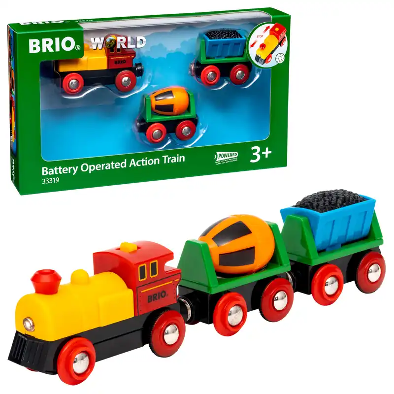 BRIO - Batteridrivet aktivitetståg (33319) | Premiumkvalitet