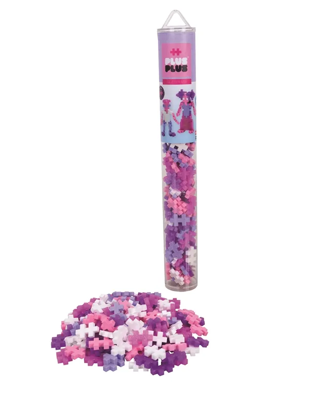 Plus-Plus - Tube with 100 pc - Glitter Mix (4244) - Endast ett fåtal kvar