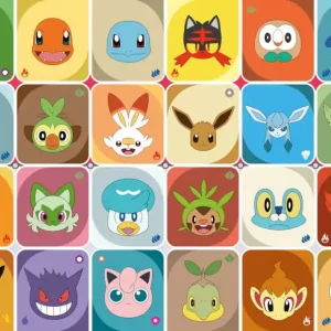 Toppsäljare - Pokémon Faces