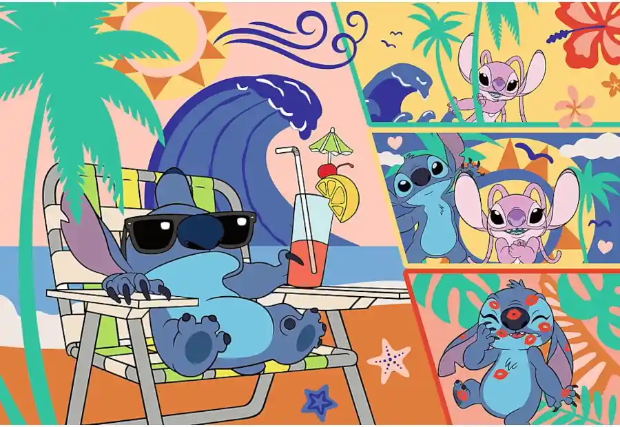 Hög kvalitet | Lilo & Stitch - Beach Days (UFT)
