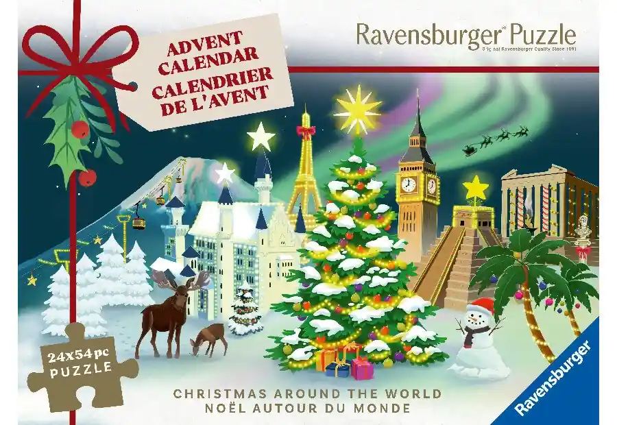 Ravensburger Julkalender - Christmas Around the World | Premium