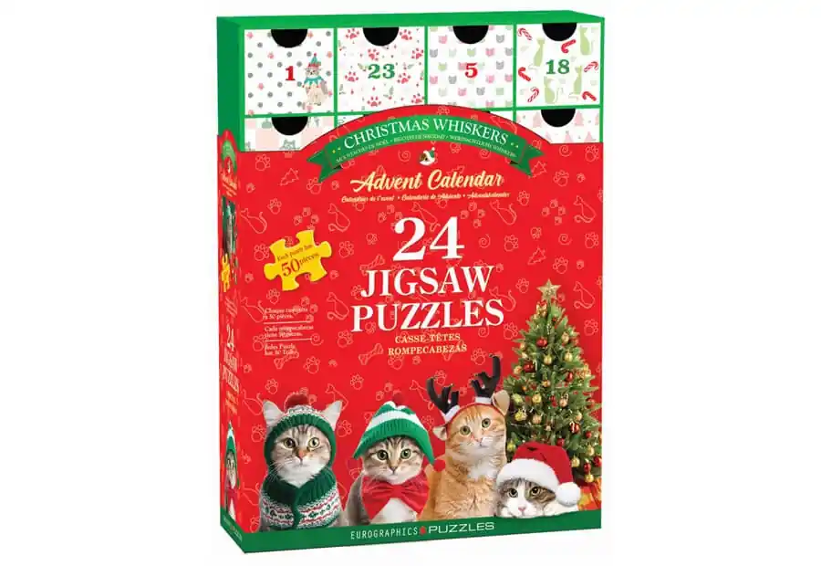Julkatter Pussel julkalender med katter. Se här | Kampanjen går snart ut