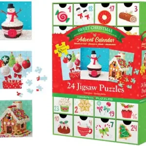 Sweet Christmas Eurographics julkalenderpussel - Erbjudandet går snart ut