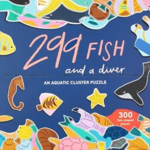Kampanj - 299 fiskar och 1 dykare, 300 bitar