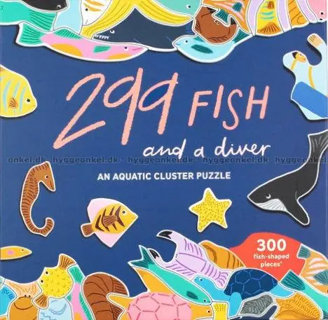 Kampanj - 299 fiskar och 1 dykare, 300 bitar