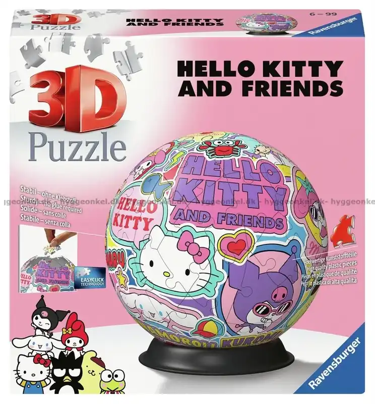 Dagens deal | 3D Hello Kitty, 72 bitar
