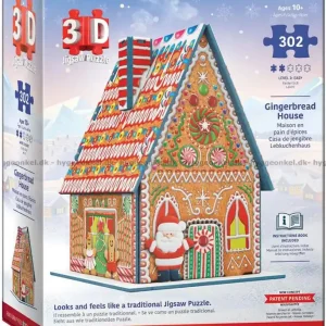 Under begränsad tid - 3D Pepparkakshuset, 302 bitar