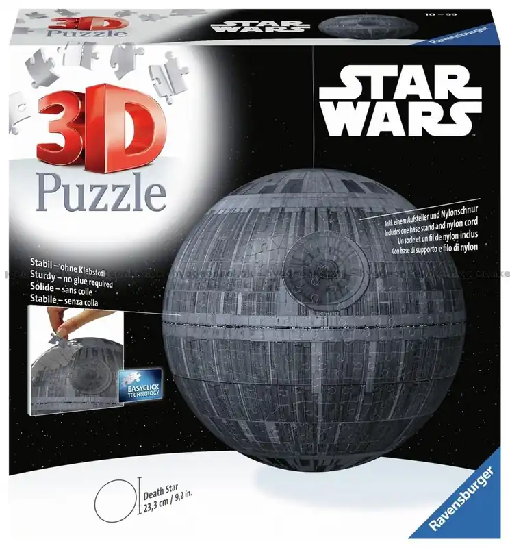 3D Star Wars - Dödsstjärnan, 540 bitar | Bra pris
