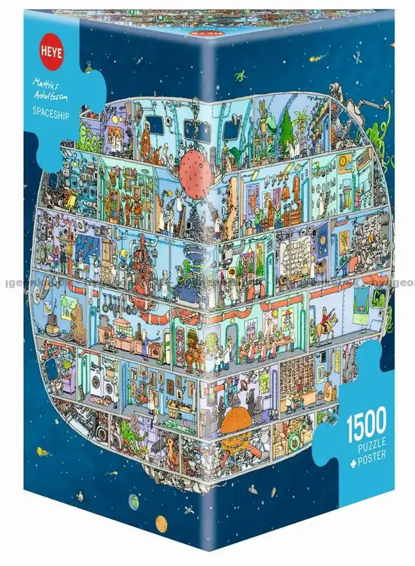 Adolfsson Rymdfärjan, 1500 bitar | Beställ direkt