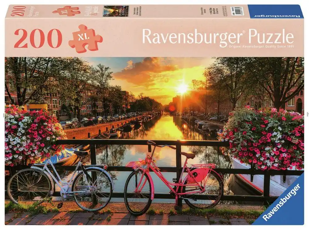 Specialerbjudande - Amsterdam vid kvällstid, 200 bitar