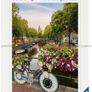 Amsterdam Cykel, 1000 bitar | Toppkvalitet