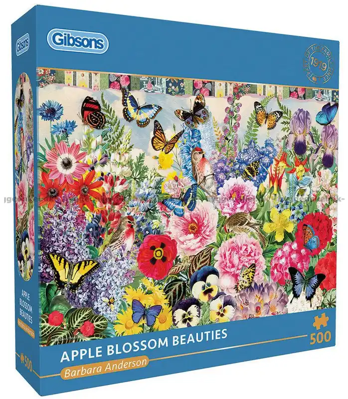 Anderson Fjärilar och blommor, 500 bitar | Beställ idag
