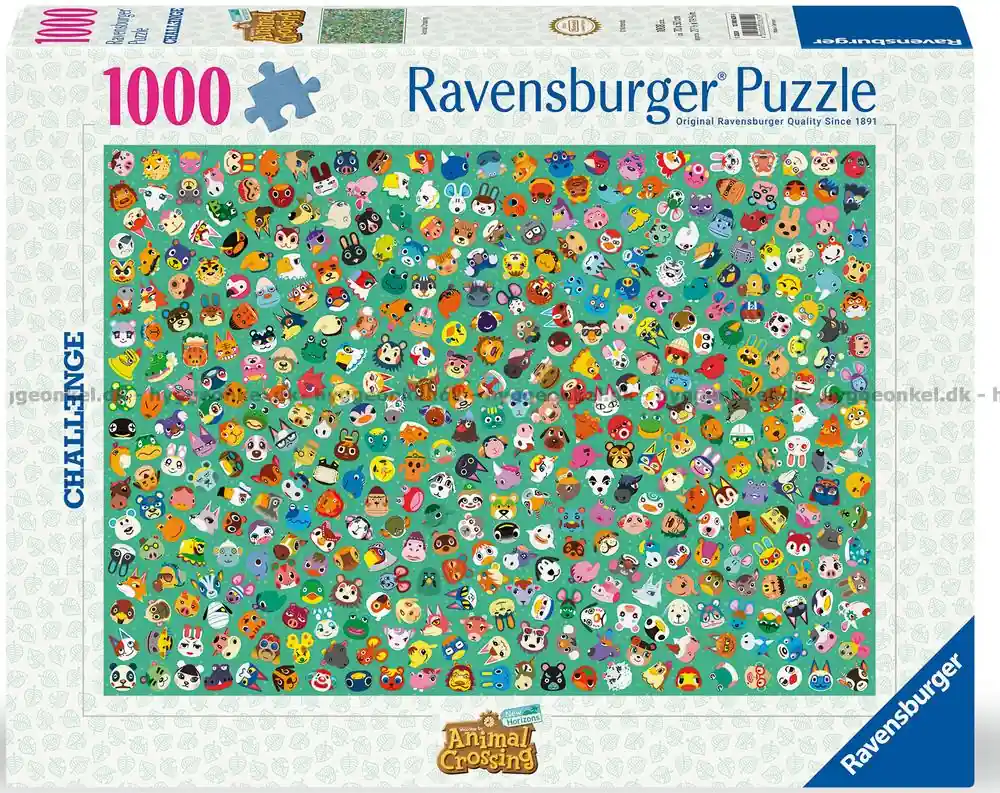 Beställ idag - Animal Crossing New Horizons, 1000 bitar
