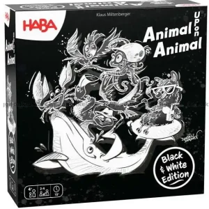 Spara mer | Animal Upon Animal Black & White