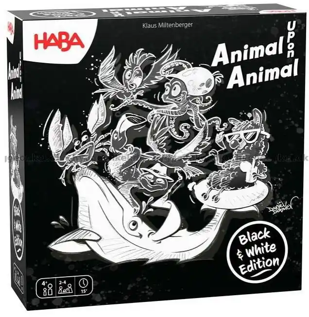Spara mer | Animal Upon Animal Black & White