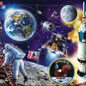Apollo 11 - Rampussel, 50 bitar | Storsäljare