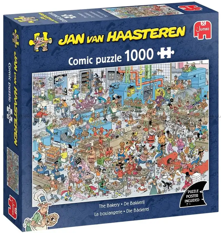 Bageriet, 1000 bitar - Snabb leverans