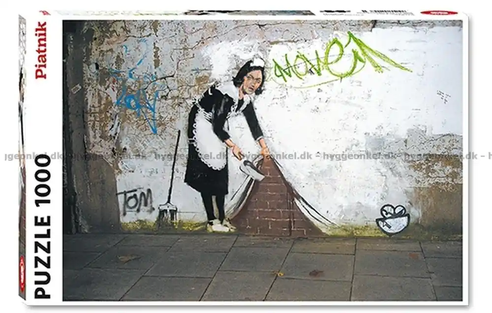 Mycket efterfrågad | Banksy Flicka, 1000 bitar