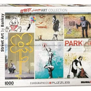 Banksy Kollage, 1000 bitar - Rekommenderas