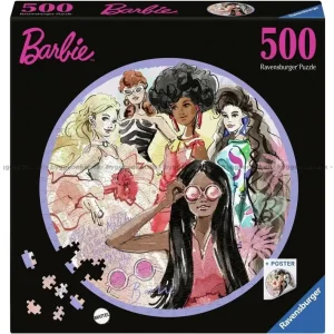 Barbie - Runt pussel, 500 bitar - Kundfavorit