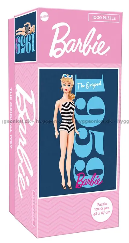Efterfrågad | Barbie 1959, 1000 bitar