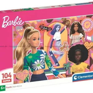 Bästa pris - Barbie Vänner på hjul, 104 bitar