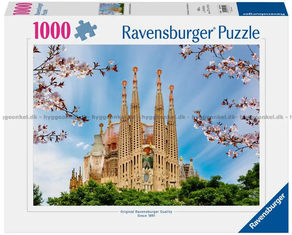 Nyligen tillagt | Barcelona Sagrada Familia, 1000 bitar