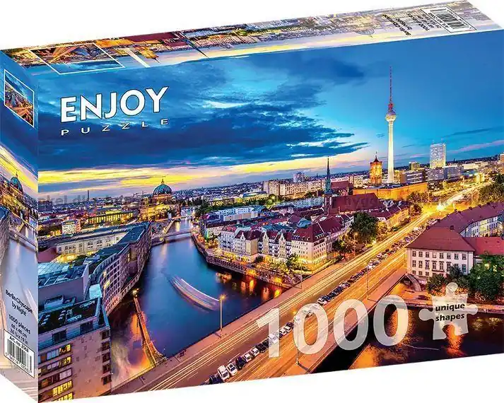Berlin vid aftontid, 1000 bitar | Expressfrakt