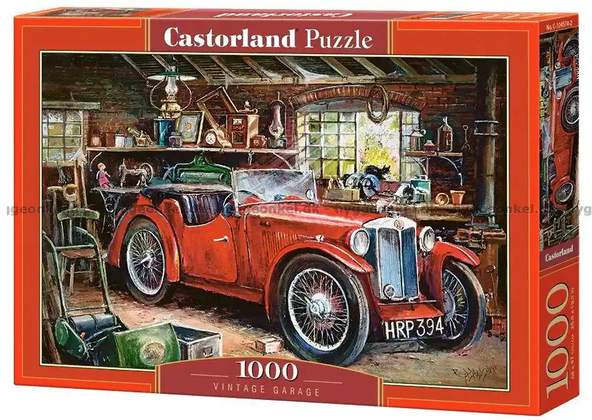 Bilen i garaget, 1000 bitar - Bästa pris