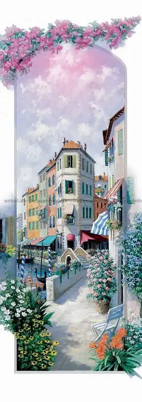 Blommor i Venedig - Panorama, 1000 bitar - Beställ nu