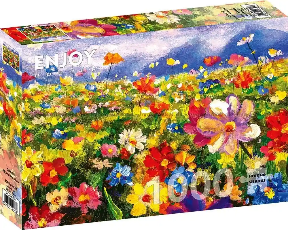 I lager | Blommor överallt, 1000 bitar