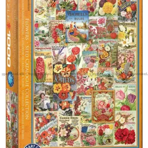 Endast denna vecka - Blommor Collage, 1000 bitar