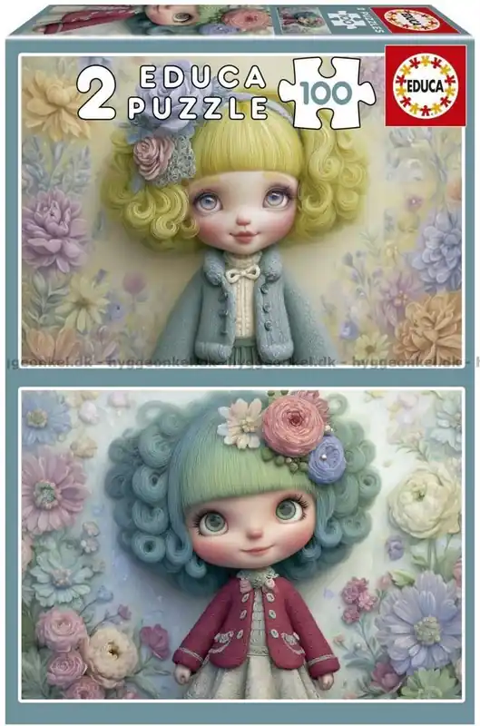 Blomsterflickor, 2x100 bitar | Endast denna vecka