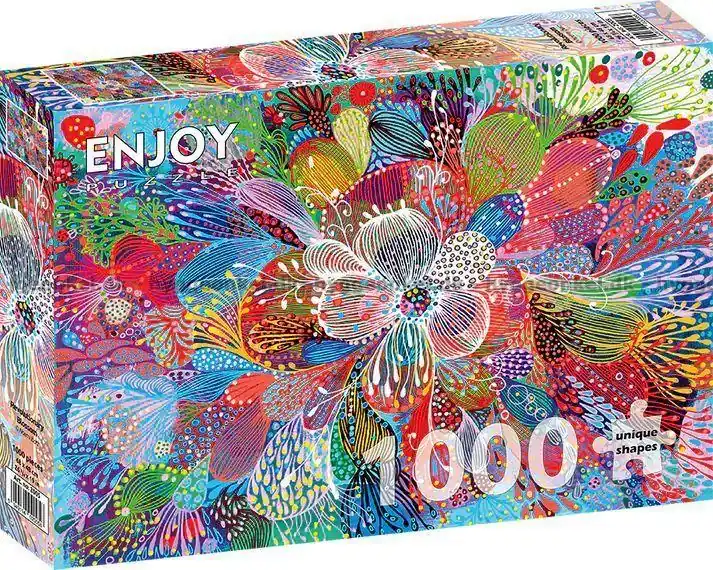 Blomstrande fantasi, 1000 bitar - Nyhet