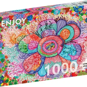 Blomstrande kronblad, 1000 bitar - Begränsat lager