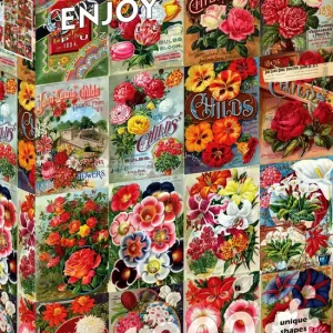 Blomstrande nostalgi, 1000 bitar | Passa på