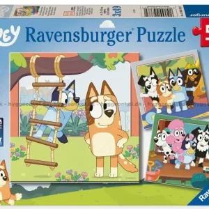 Bluey Träkojan i trädgården, 3x49 bitar | Deal