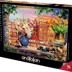 Bonito Amsterdam, 1000 bitar - Mycket efterfrågad