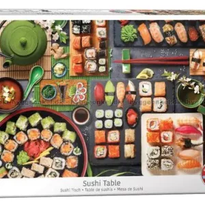 Bordet är dekt Sushi - Japan, 1000 bitar - Bästa pris