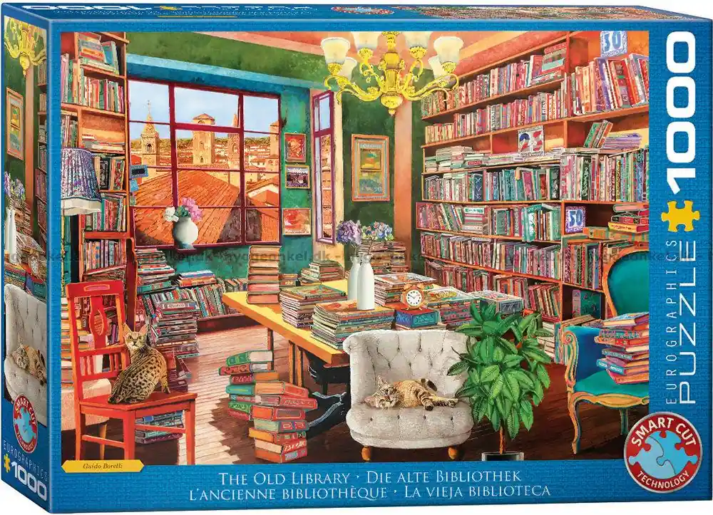 Borelli Det lilla biblioteket, 1000 bitar | Snabb leverans