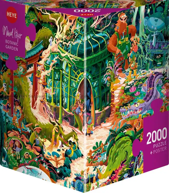 Botanisk trädgård, 2000 bitar | Extra bra pris