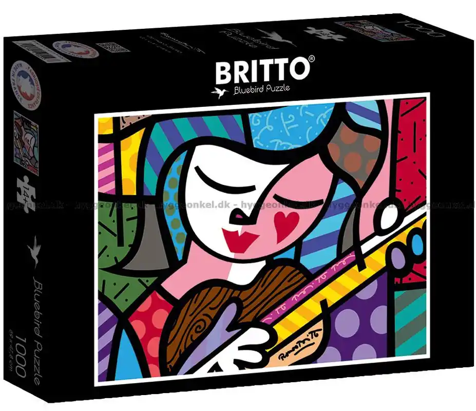 Skynda dig - Britto Flickan med gitarren, 1000 bitar