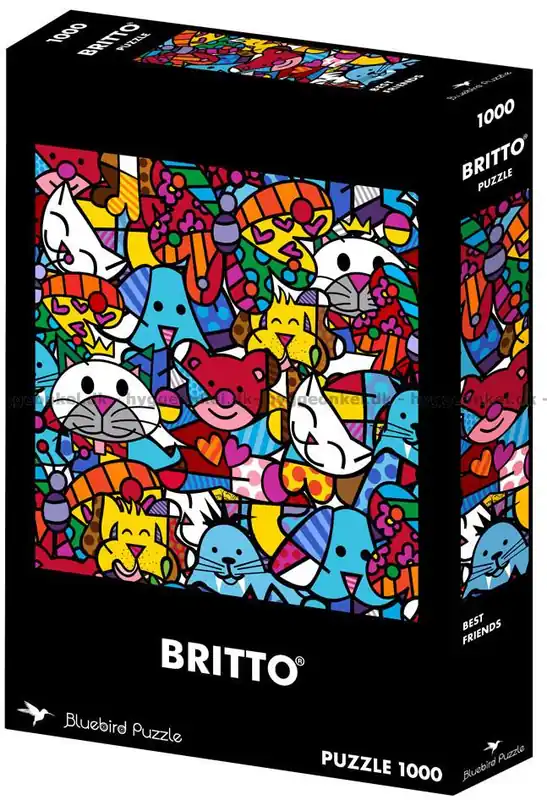Britto Vänskap i färger, 1000 bitar | Finns att beställa