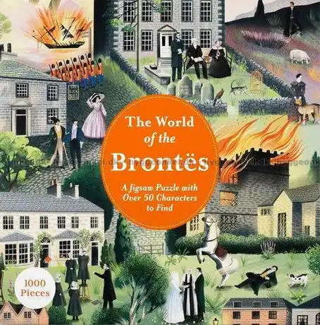 Brontës världen, 1000 bitar - Hög kvalitet