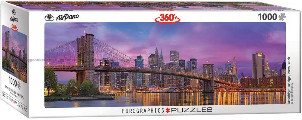 Begränsat lager | Brooklyn Bridge - Panorama, 1000 bitar