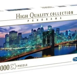 Brooklyn Bridge, New York - Panorama, 1000 bitar - Beställ nu